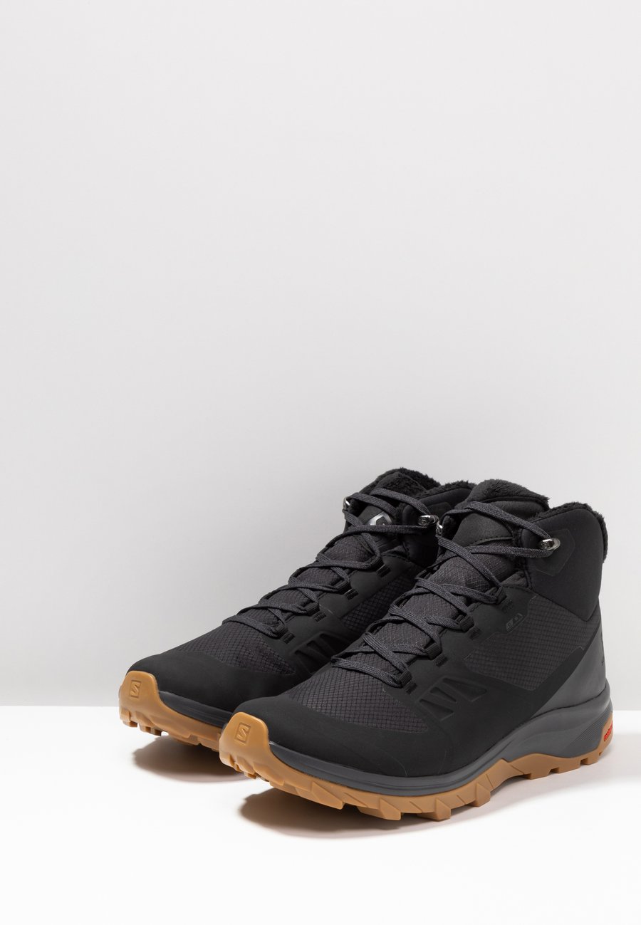 Кроссовки Salomon OUTSNAP CSWP, Black/Ebony/Black — фото 3