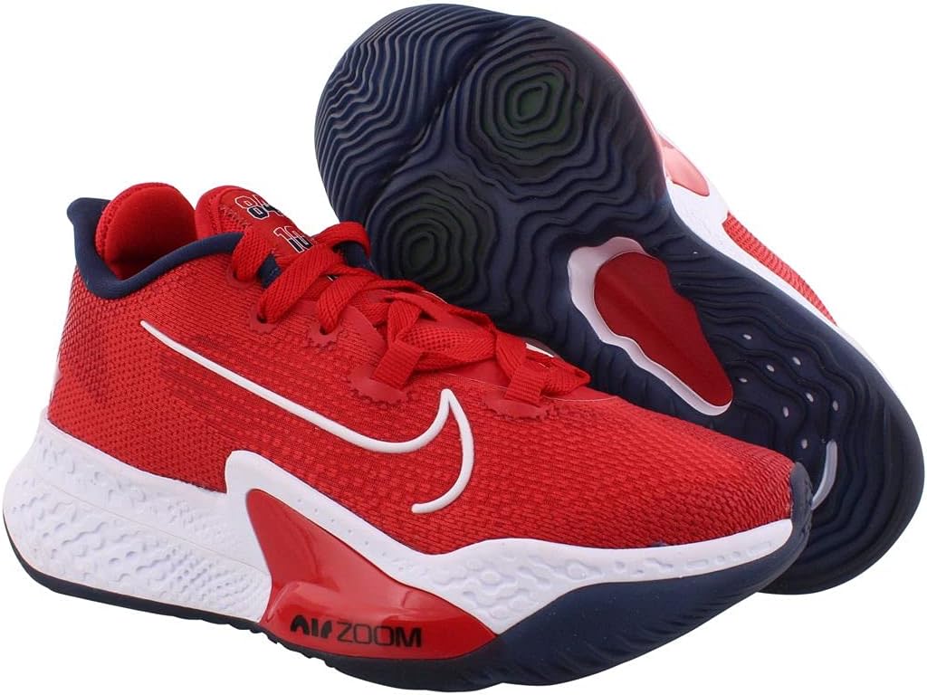 Баскетбольные кроссовки Nike Air Zoom BB NXT мужские, Sport Red/White Obisdian — фото 2