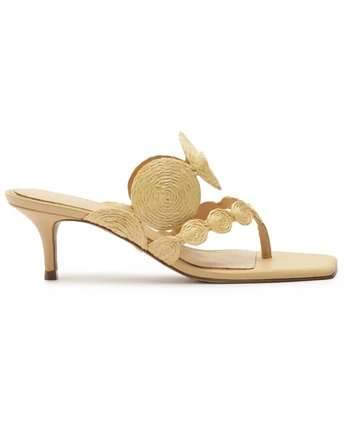Женские босоножки Chelsea Mid Stiletto Arezzo, коричневый/бежевый — фото 2