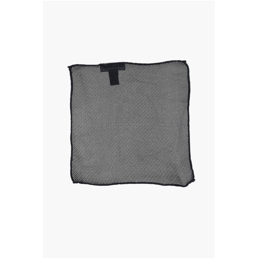 

Однотонный шелковый нагрудный платок Dsquared2, синий