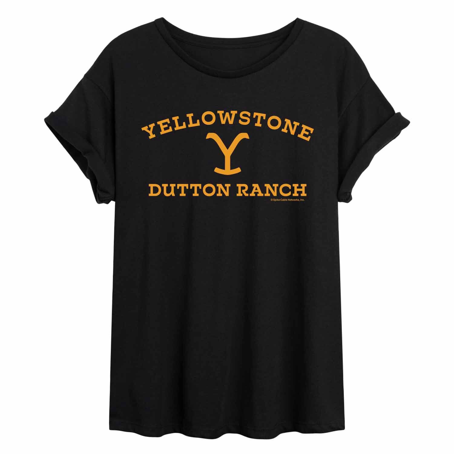 

Юниорская футболка Yellowstone Y с струящимся графическим рисунком и логотипом Licensed Character