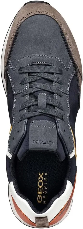 Кроссовки Geox Herren U Partenio B, Navy Dove Grey — фото 4