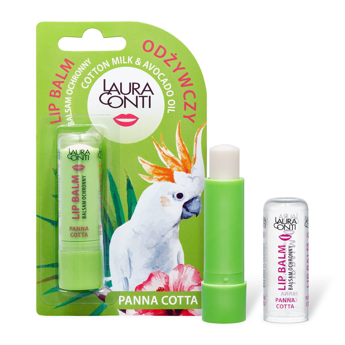 

Laura Conti, Питательный бальзам для губ, Панна Котта