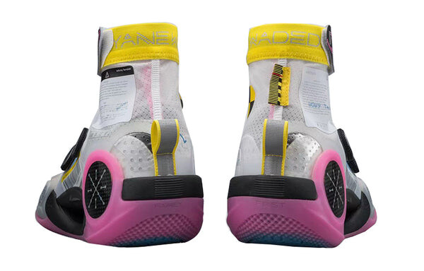 Кроссовки way of wade 9 бесконечность Li-Ning, белый — фото 4