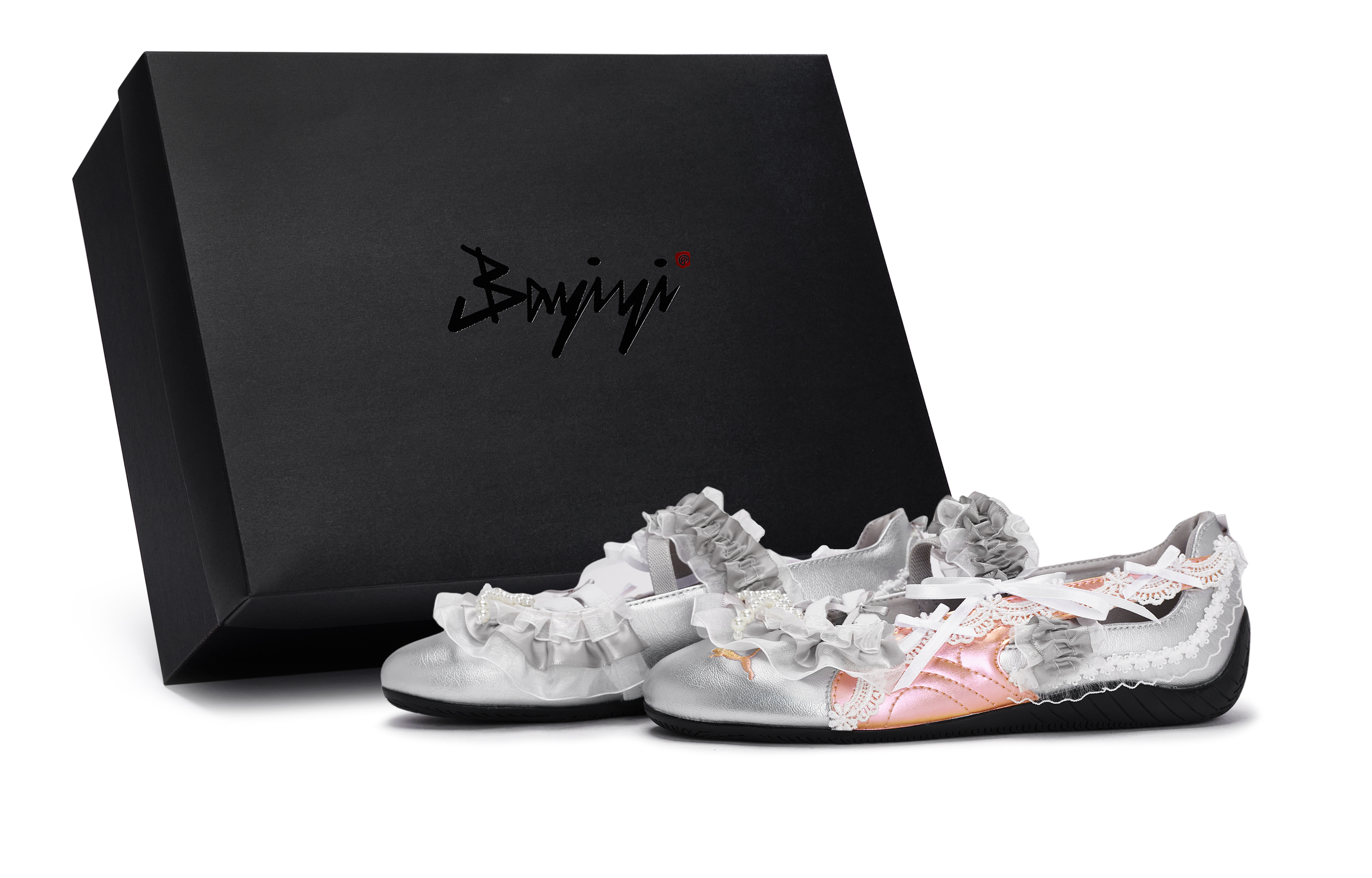 PUMA Туфли Speedcat Collection Women's Casual Shoes Women's Silver/White/Rose Gold