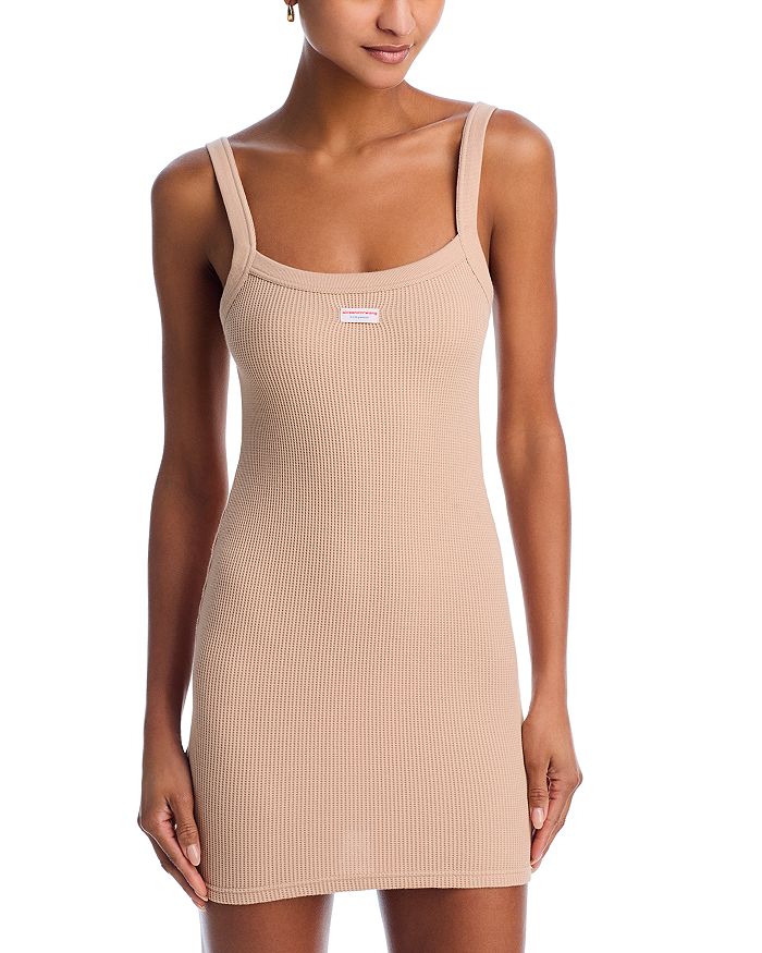 

Вафельная комбинация Cami Chemise Alexander Wang, коричневый