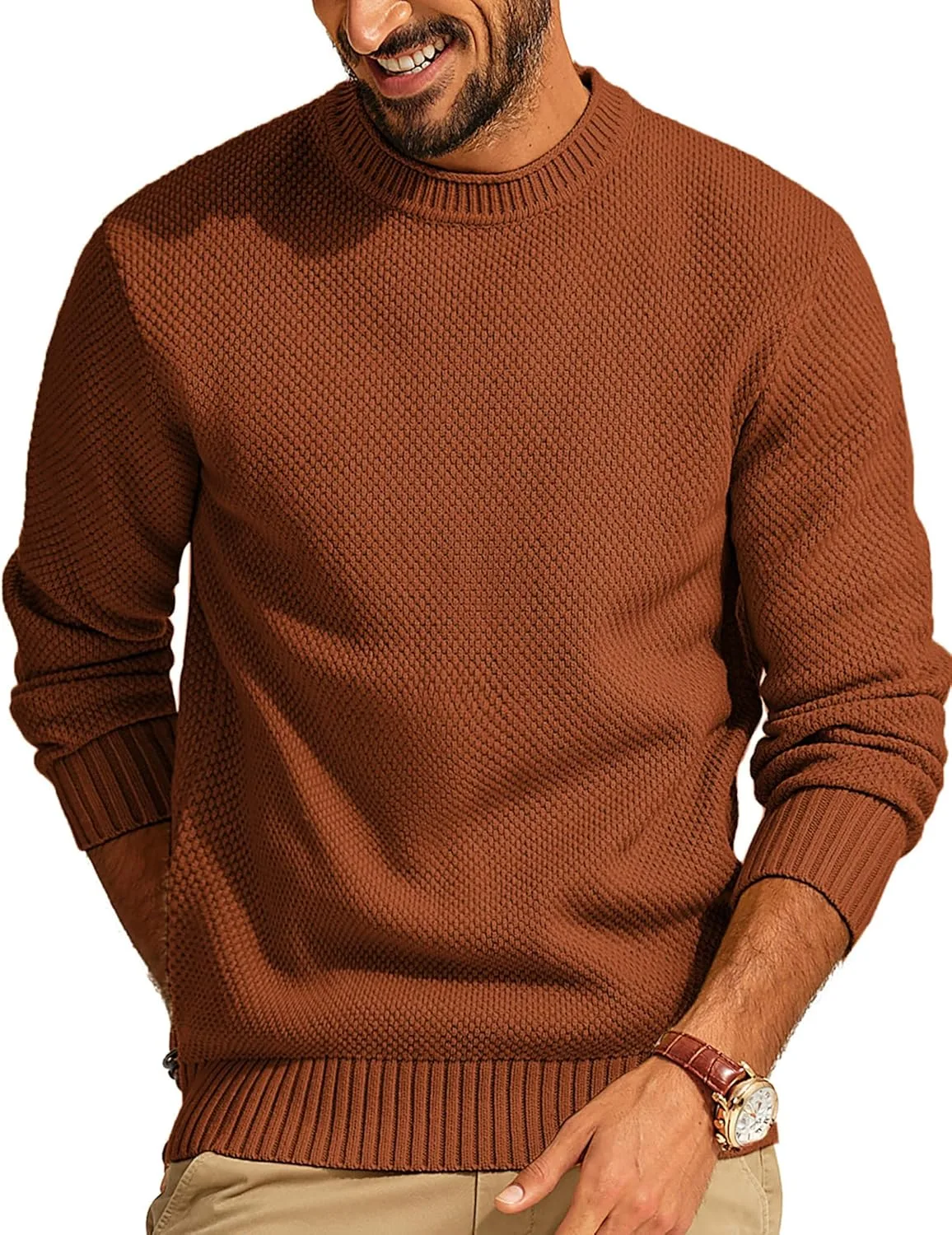 

Свитер Paul Jones Waffle Knit Crewneck PJ PAUL JONES