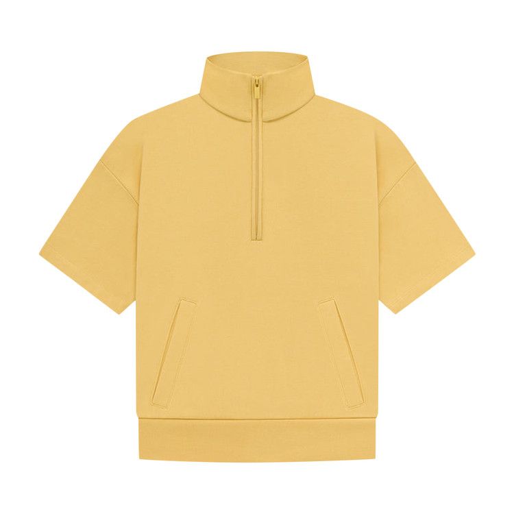 

Толстовка Fear of God Essentials Kids Half Zip French Terry Mockneck, Light Tuscan