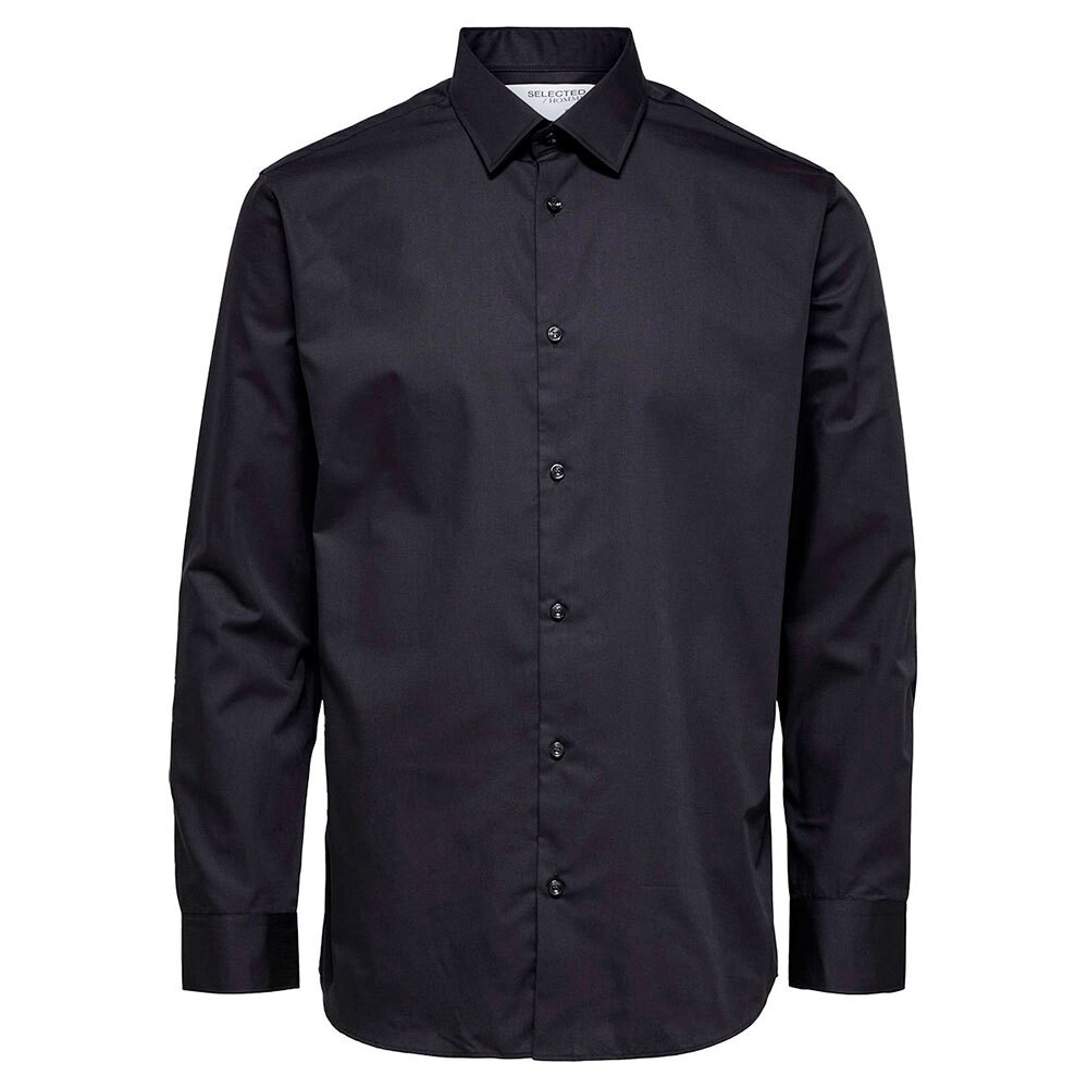 

Рубашка с длинным рукавом Selected Ethan Classic Slim, черный