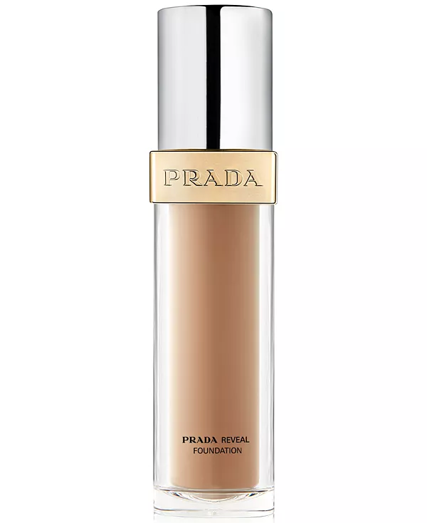 Reveal — многоразовая жидкая тональная основа для оптимизации кожи с SPF 17 Prada Beauty, mn60 medium neutral