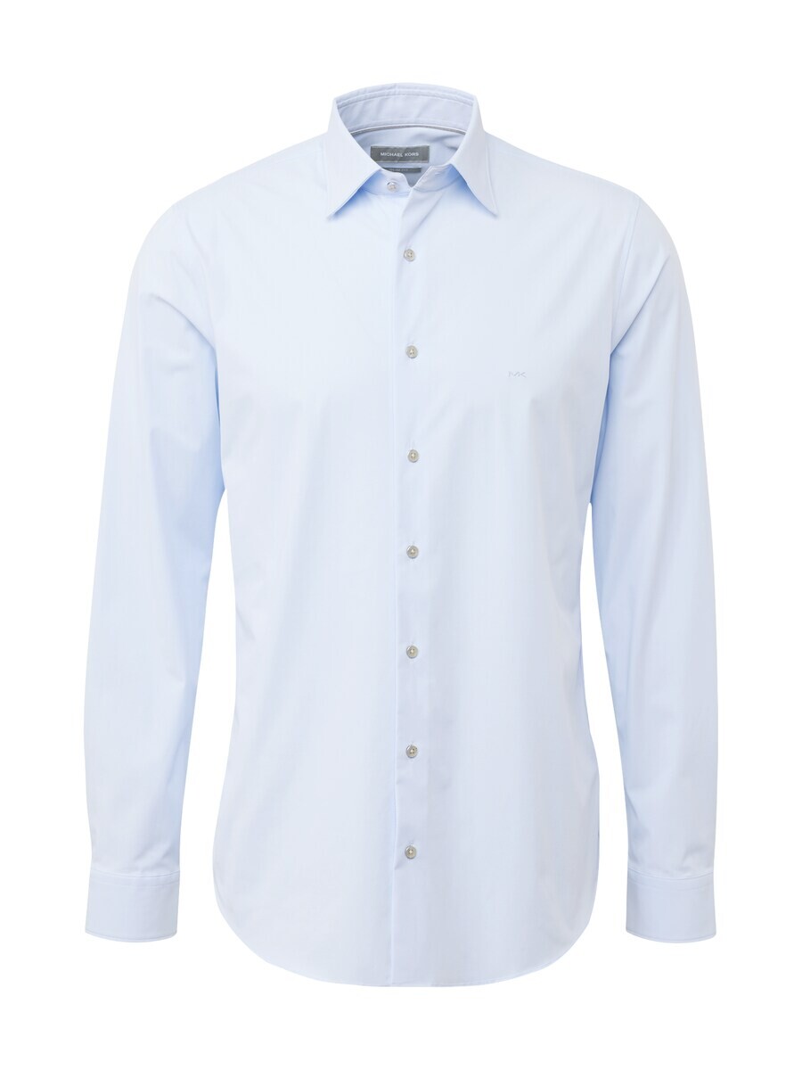 

Повседневная рубашка Michael Kors Slim fit Button Up Shirt, небесно-синий