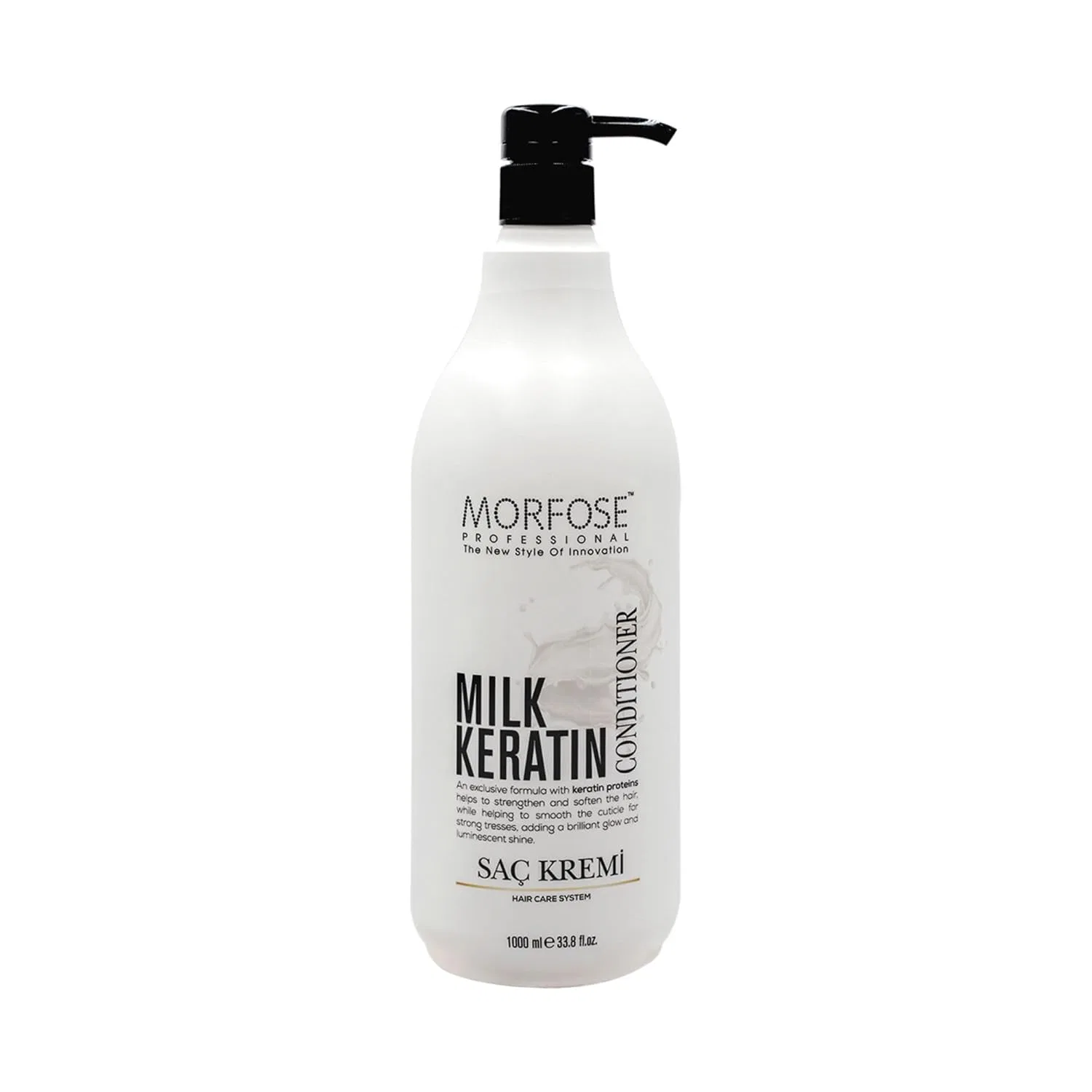 Кондиционер для волос «Milk Keratin» от Morfose, 1000 мл Morfose