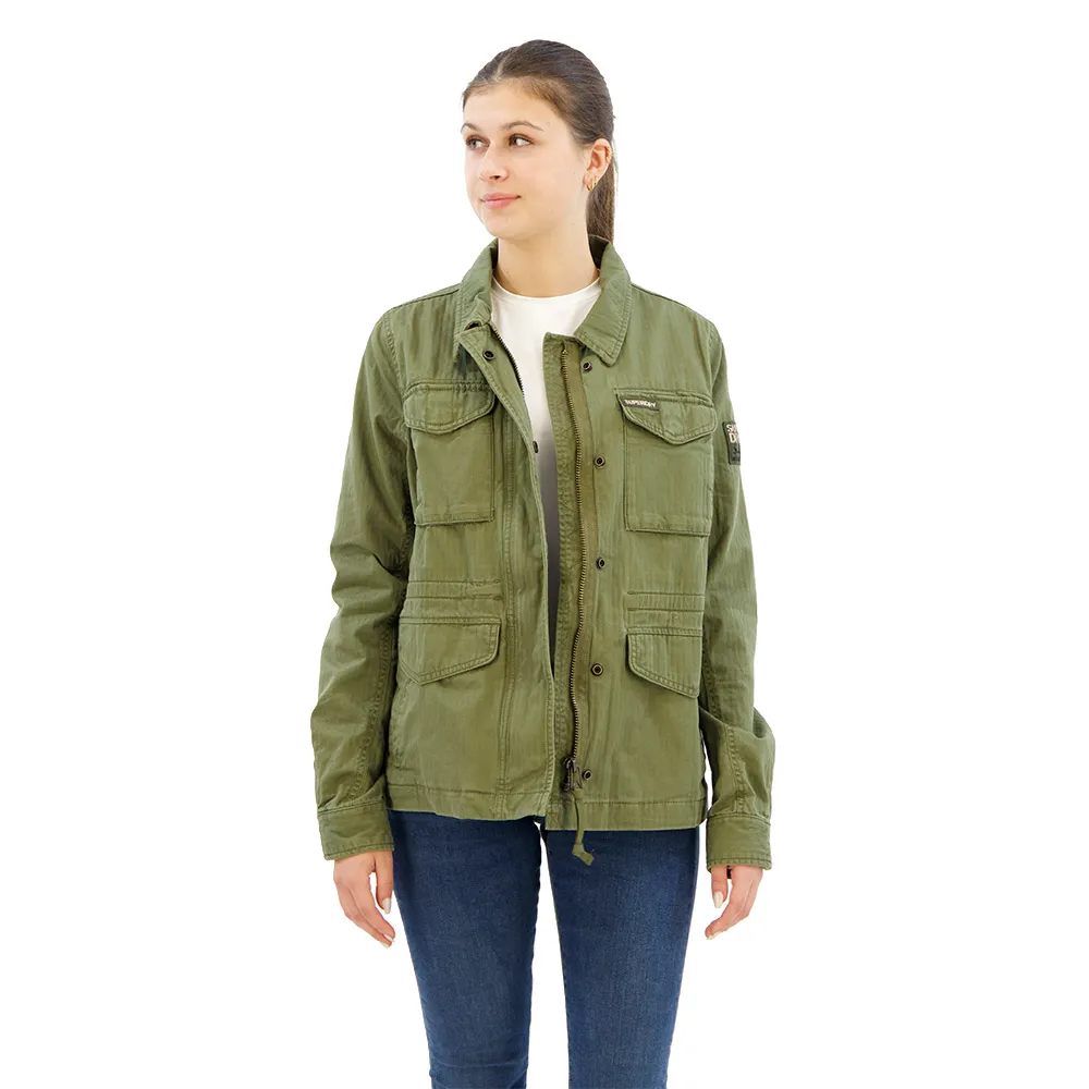 

Куртка Superdry Military M65 Lined, зеленый