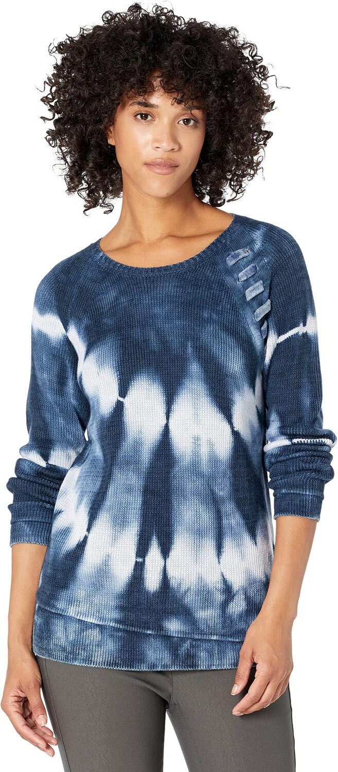 

Свитер NIC+ZOE Braided Dreams Sweater, цвет Blue Multi