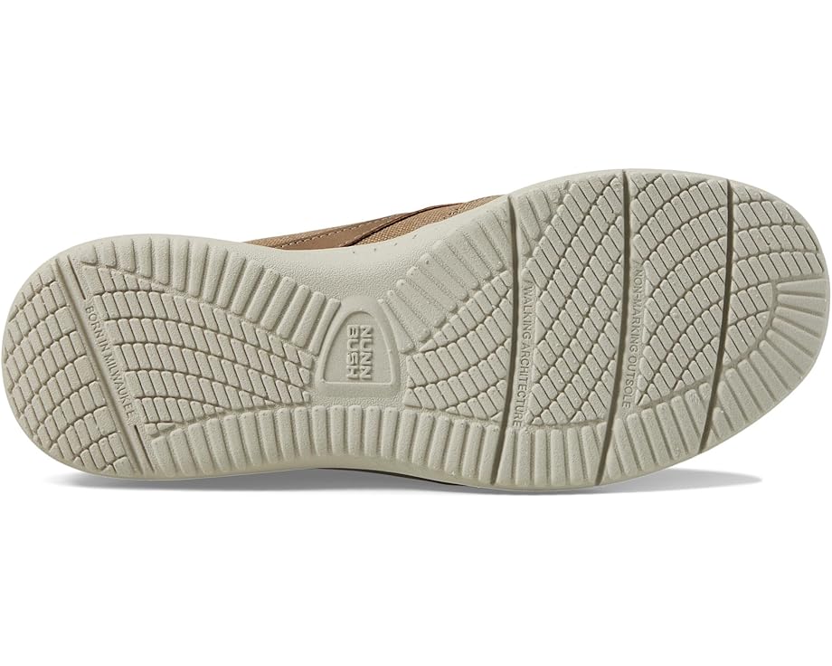 Мужские слипоны Nunn Bush Conway Ez Canvas Moccasin Toe Slip-On Easy Slip-In Loafer, Stone — фото 3