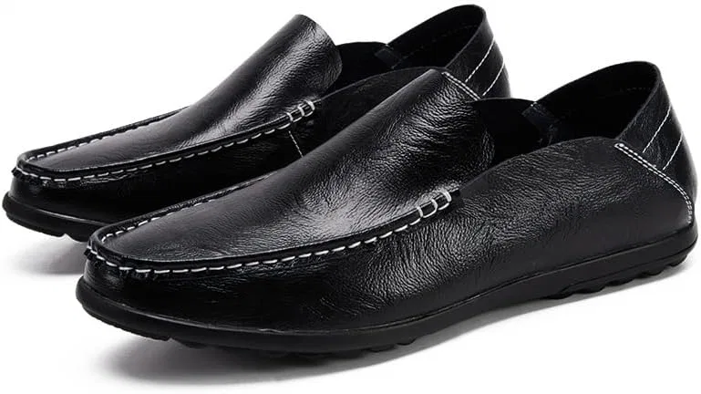 Лоферы мужские, классические, slip-on, Black PUGHGAETZF — фото 3
