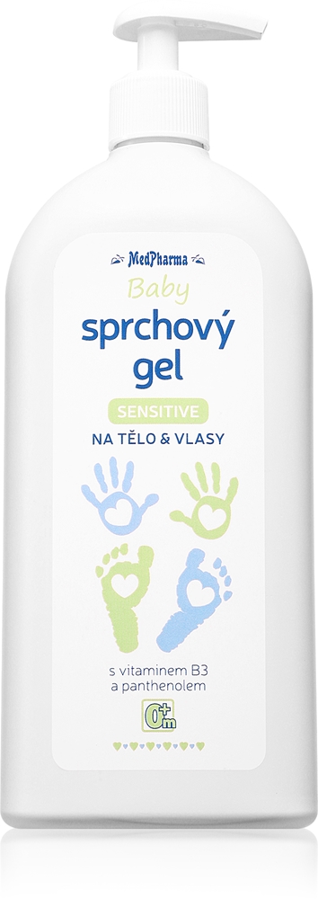 

Sprchový gel sensitive baby шампунь и гель для душа для детей Medpharma, 500 мл
