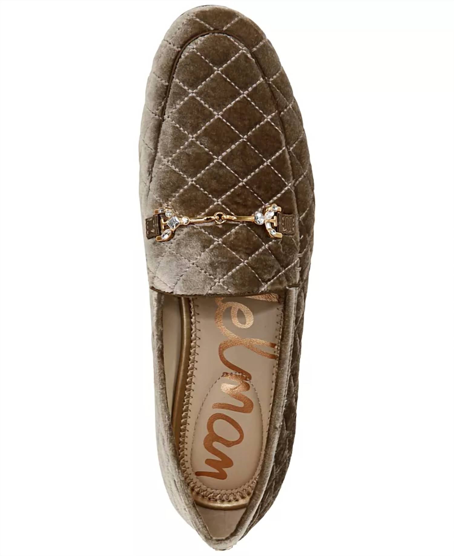Женские туфли-лоферы Loraine Regal цвета темно-серебристый шалфей Sam Edelman — фото 4