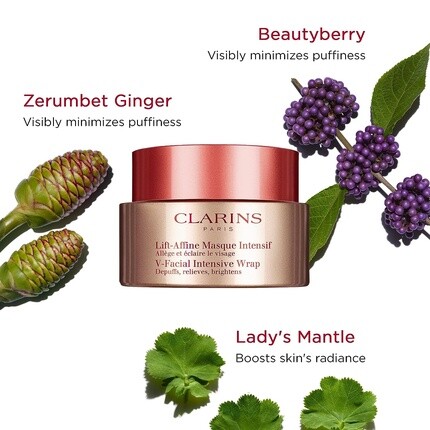 Маска для лица Clarins — V Facial Intensiv Wrap Lift Affine Masque Интенсивная, 75 мл — фото 3