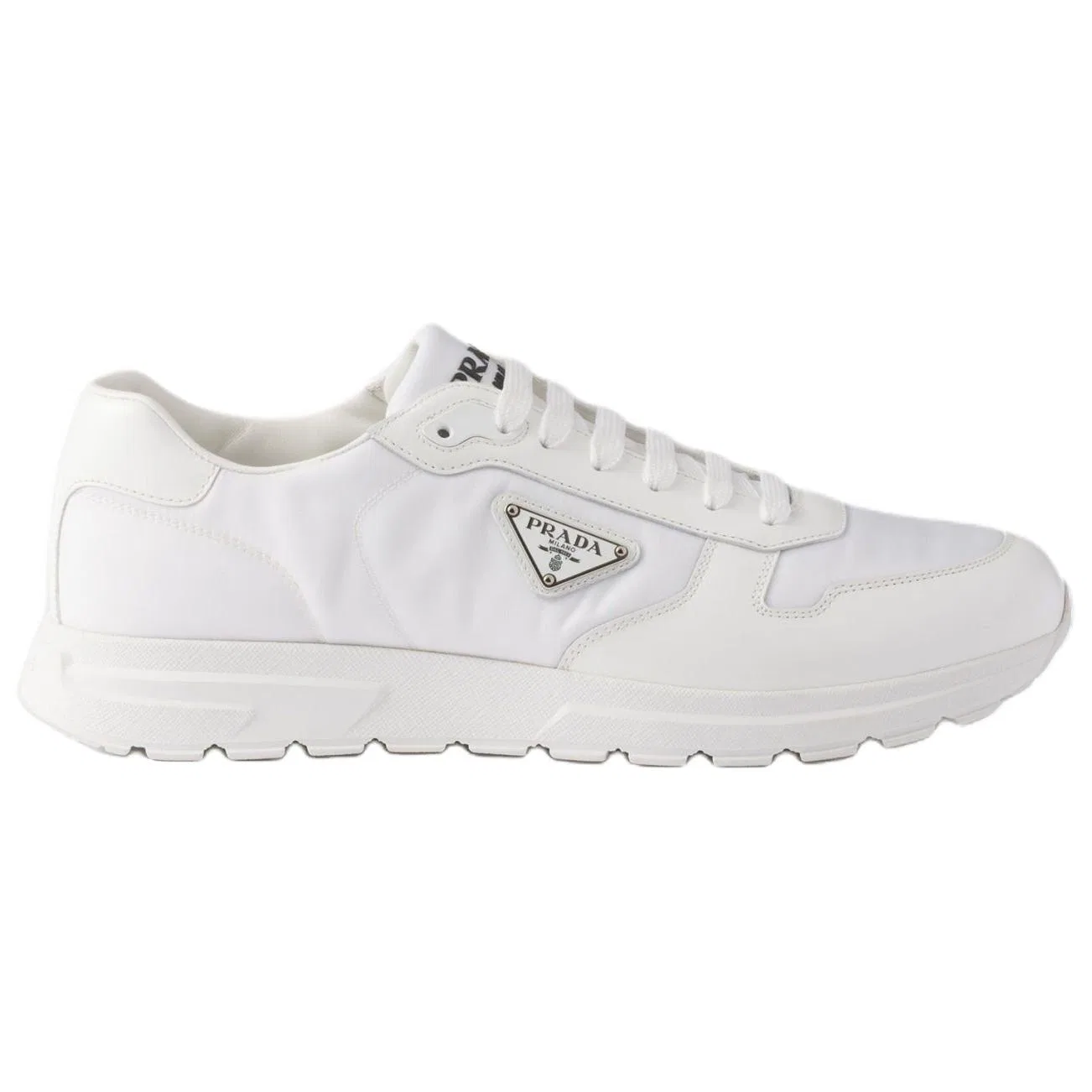Кроссовки низкие Prada White — фото 3