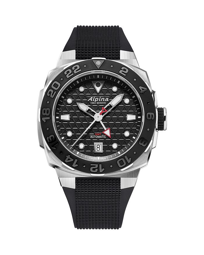 

Часы Seastrong, 39 мм Alpina, черный