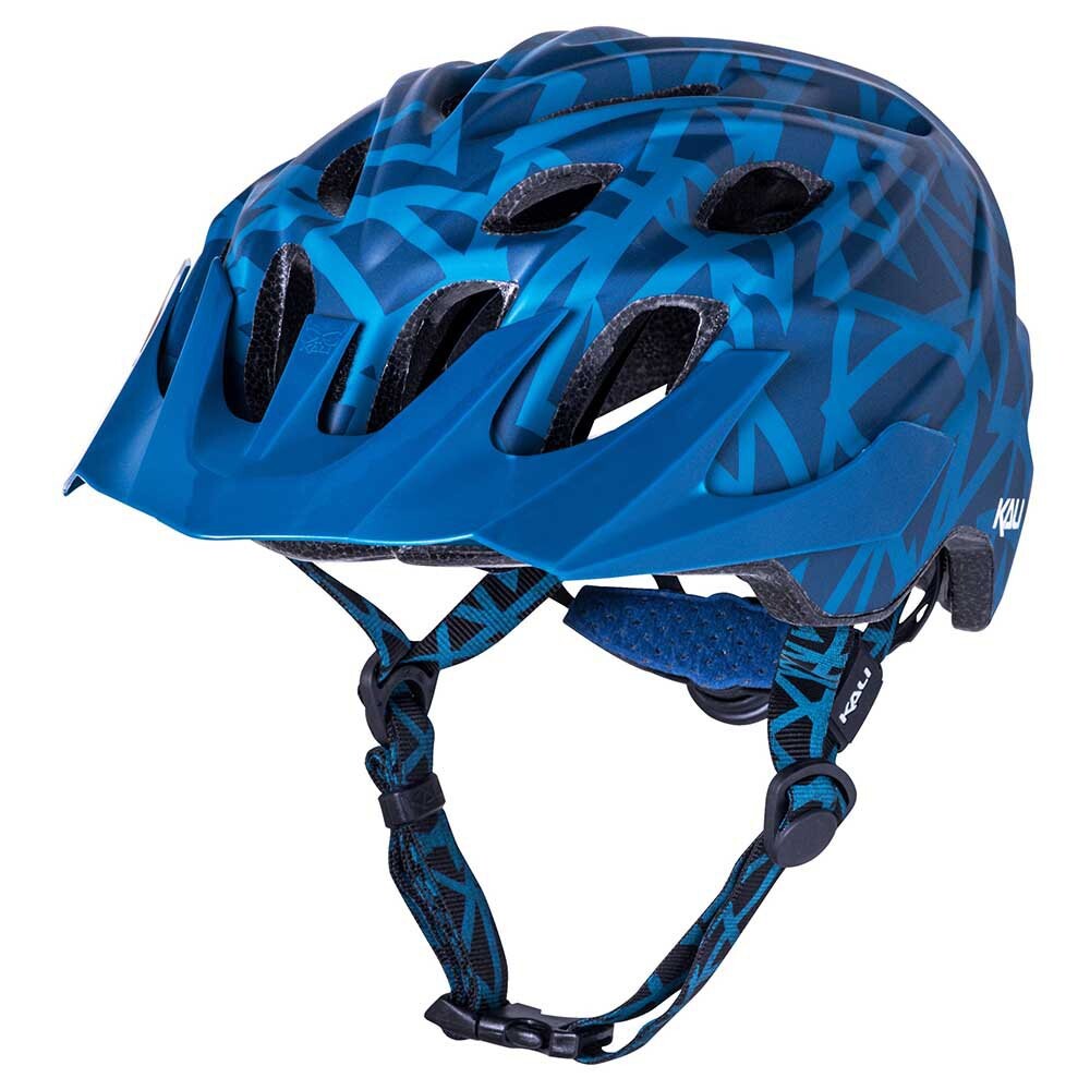 

Велосипедный шлем Kali Protectives Chakra Plus Pyramid Junior MTB, синий