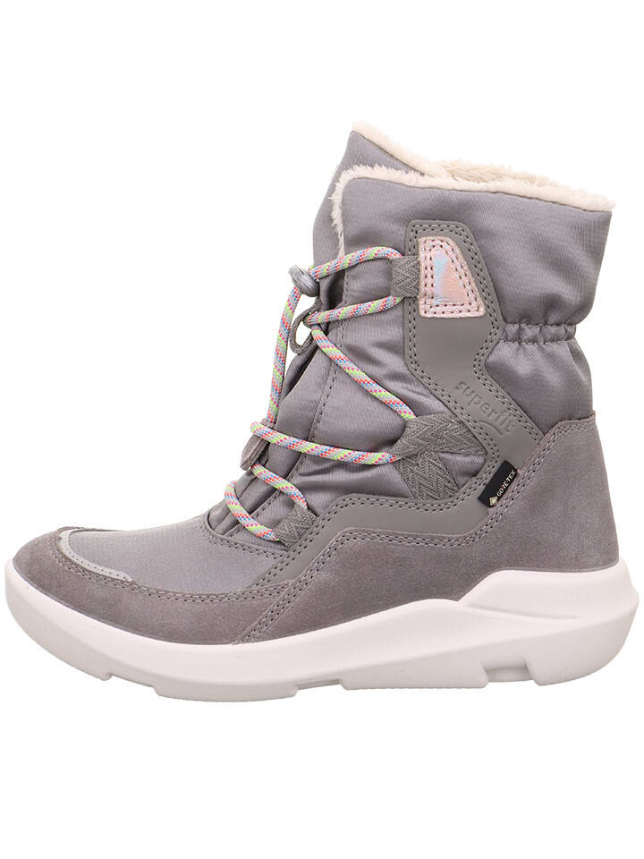 

Сапоги superfit Leder-Winterstiefel Twilight, серый