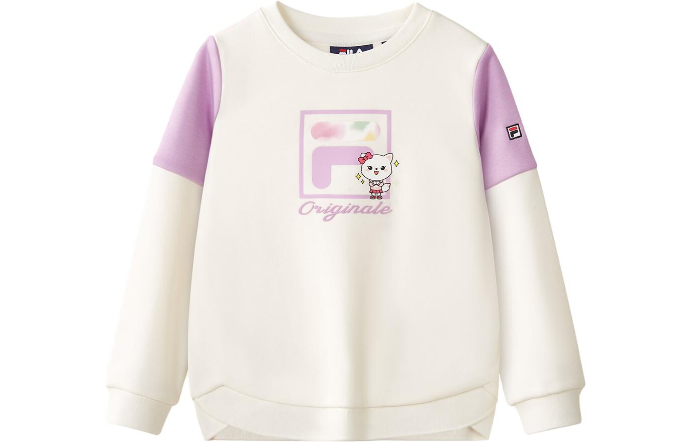 

Детская толстовка Fila Kids, цвет Cloud White