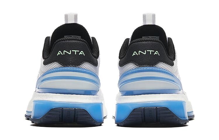 Кроссовки Anta kids Kids Lifestyle Shoes GS Low-top White/Blue, белый/синий — фото 4