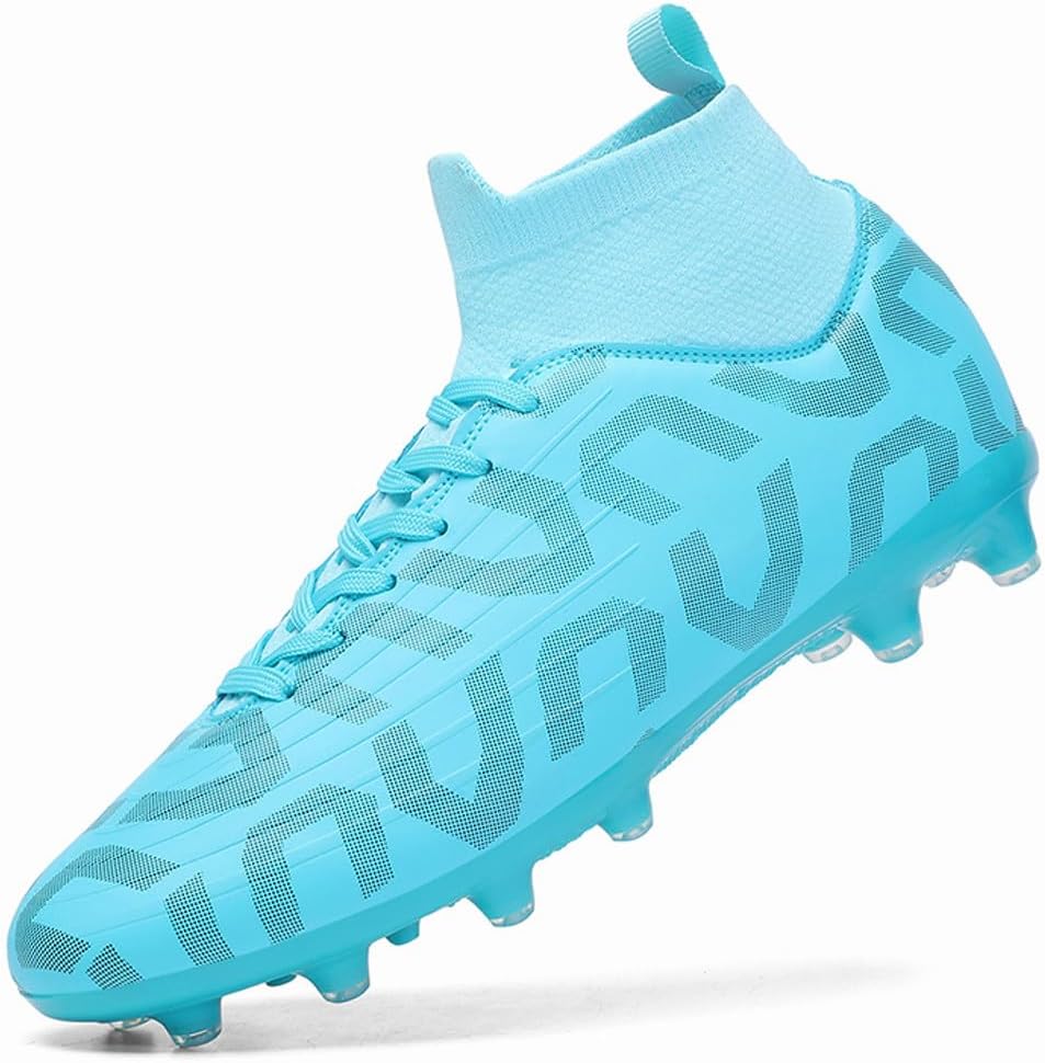 

Высокие кроссовки для спорта VAXAV Unisex, футбольные бутсы с длинными шипами для AG, синий