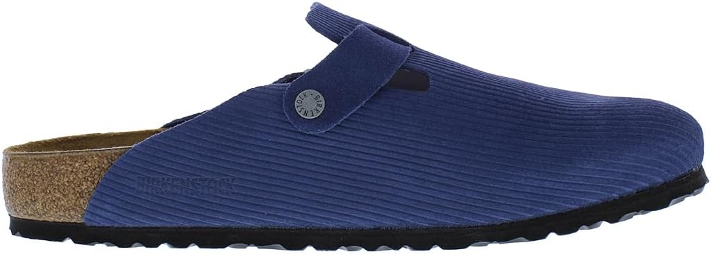 Унисекс сабо Birkenstock Boston с мягкой стелькой, Corduroy Indigo — фото 3