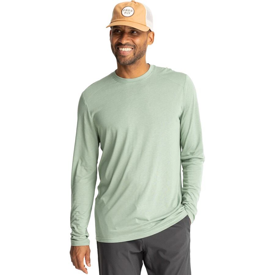 

Лонгслив Free Fly Lightweight Free Fly, Palm Green