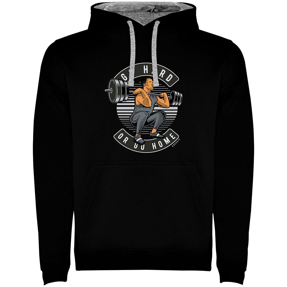 

Худи Kruskis Go Hard Two-Colour, черный