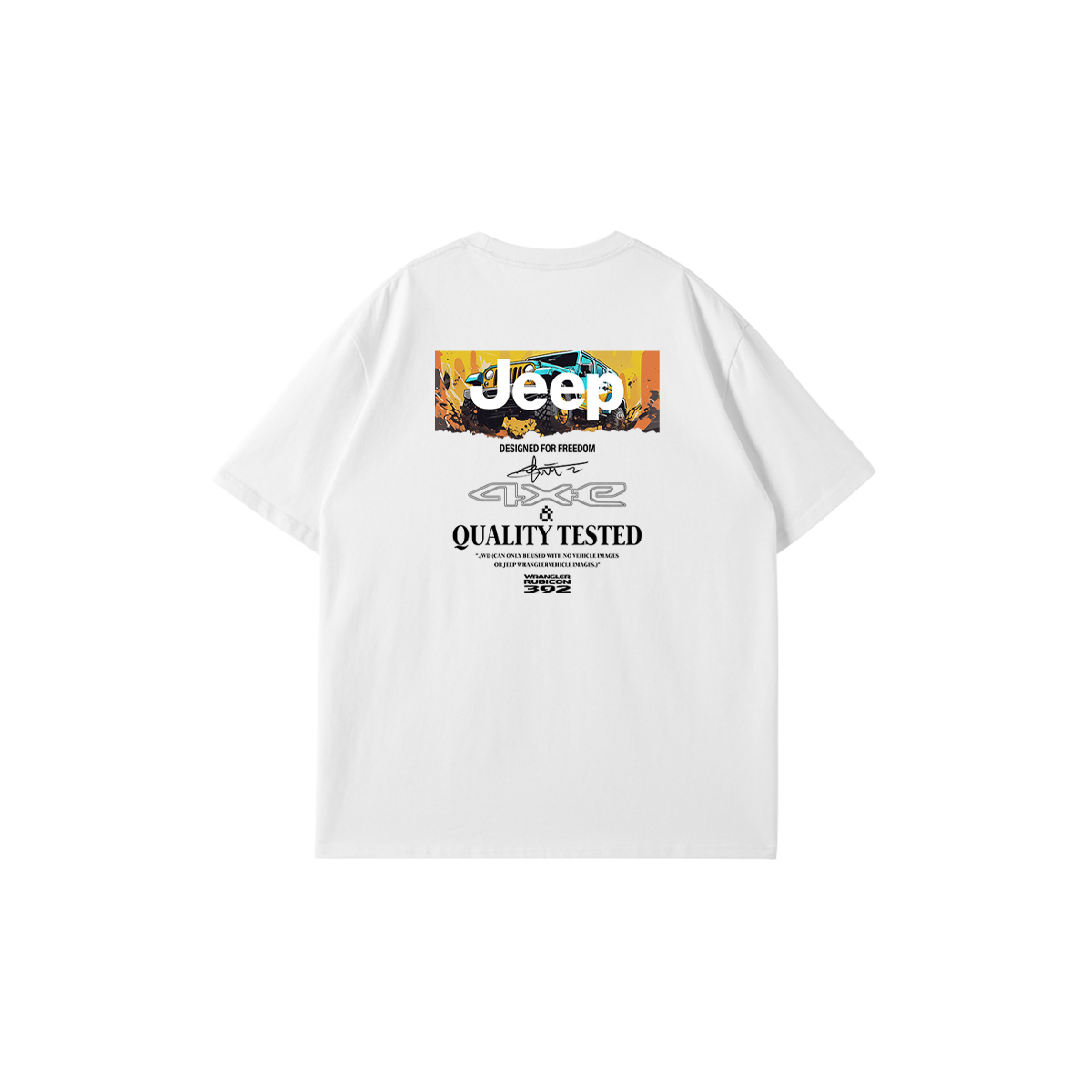 

Футболка унисекс Jeep, хаки