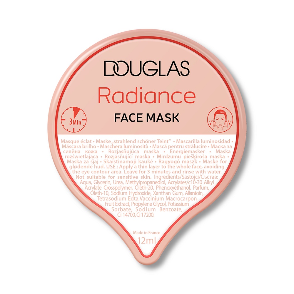 

Маска для лица «Сияние» radiance face mask Douglas Collection, 12 мл