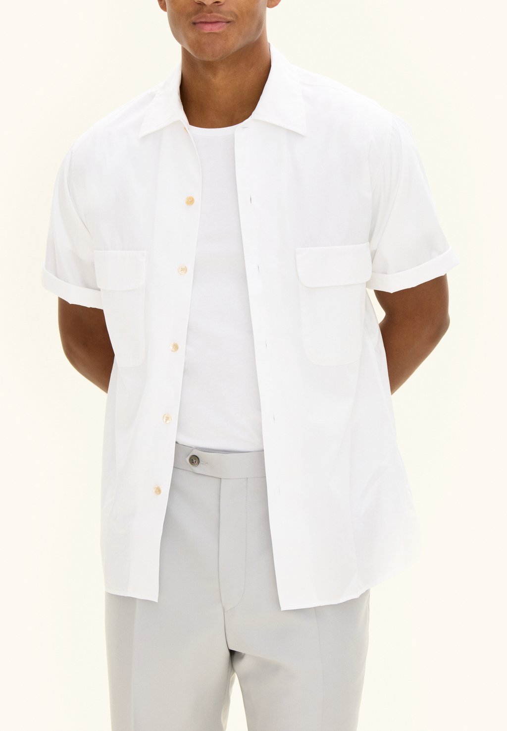 

Рубашка REG FIT SHORT SLEEVE CITY Oscar Jacobson, белый