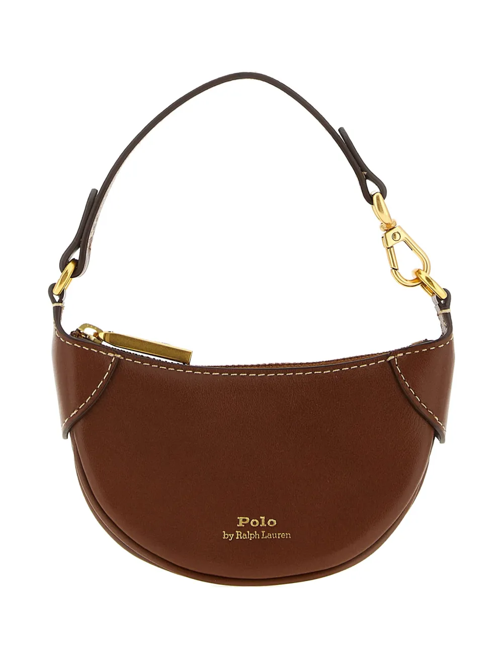 

Мини-сумка-седло с логотипом POLO RALPH LAUREN, коричневый