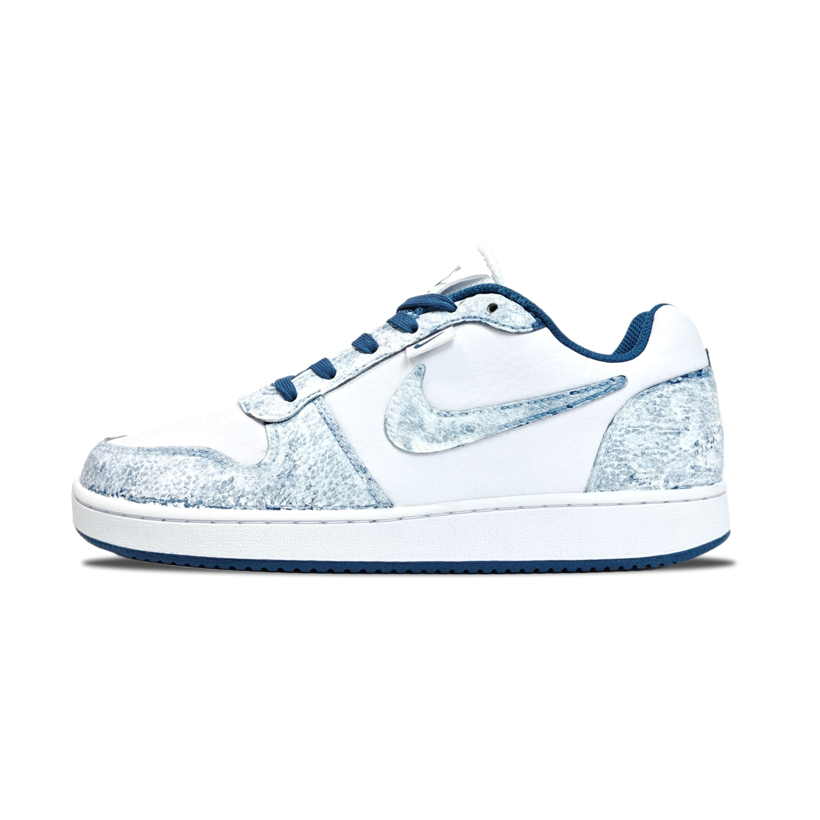 

Nike Низкие износостойкие кроссовки для скейтбординга EBERNON Ocean's Heart, синие, мужские