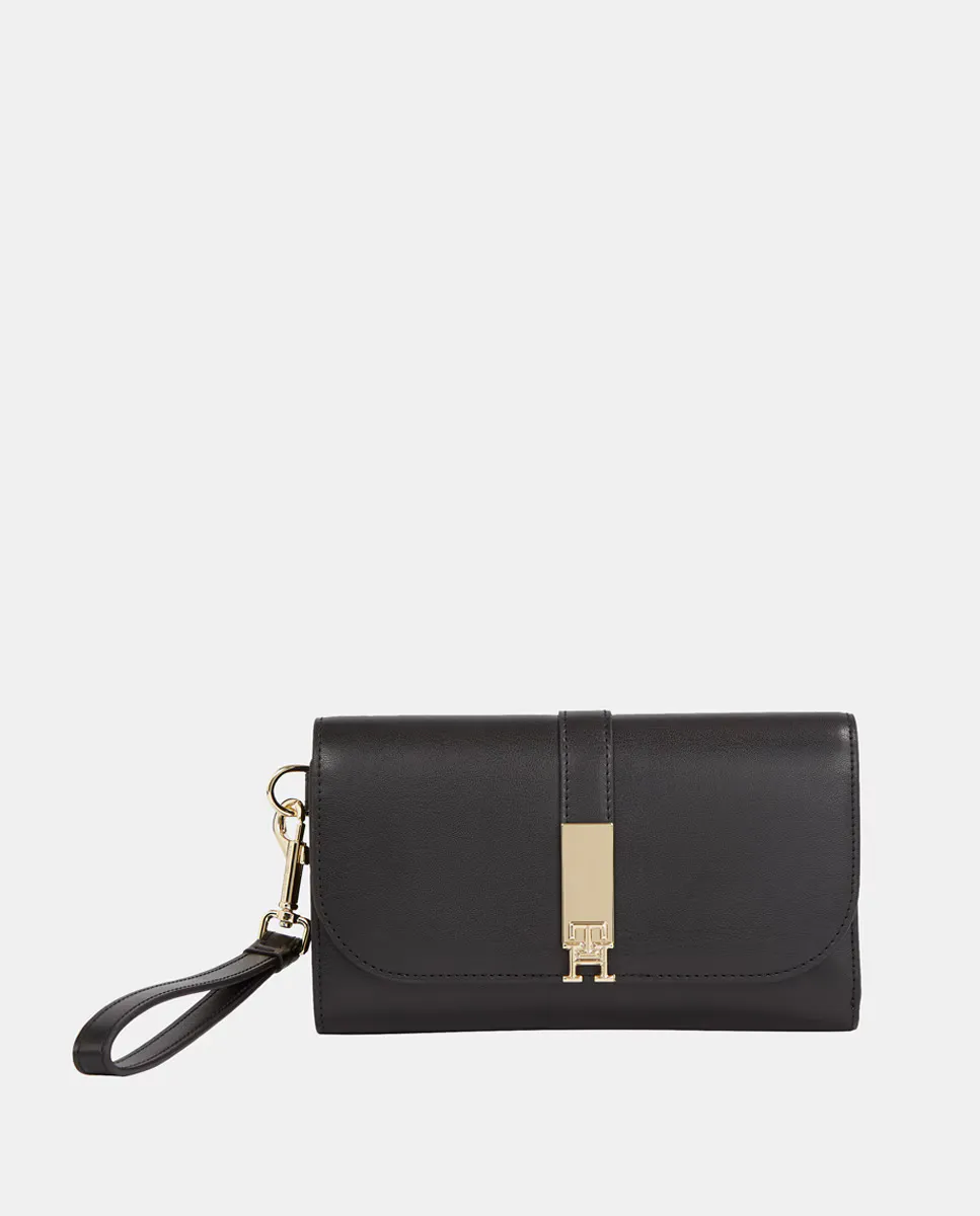 

Кошелек с ремешком Tommy Hilfiger, черный