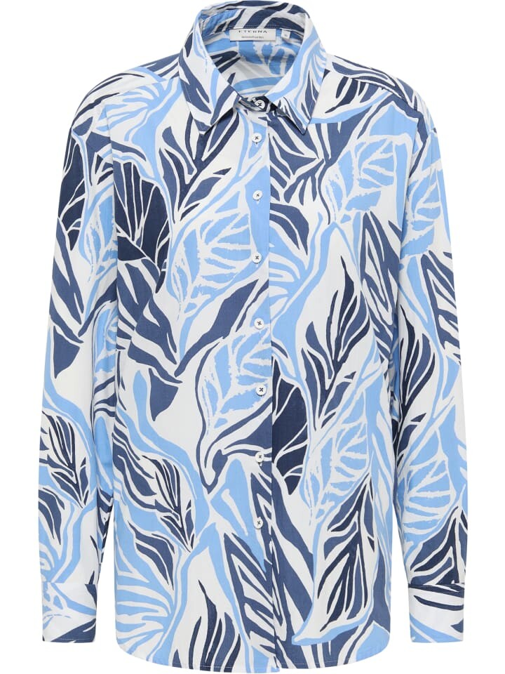 

Блуза Eterna OVERSIZE FIT, цвет indigo