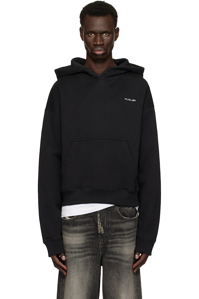 

худи Mugler signature Mugler, черный