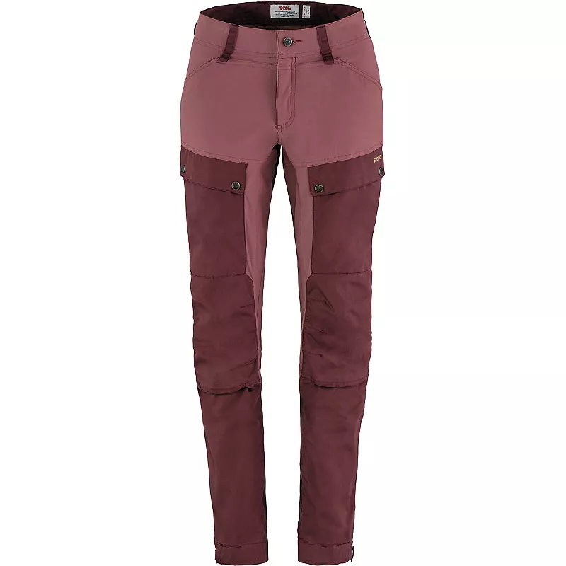 

Женские брюки Fjallraven Keb с изогнутым краем, цвет Port/Mesa Purple