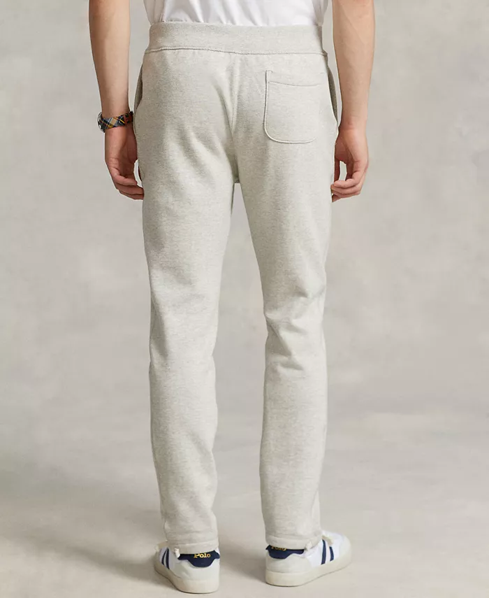 Мужские флисовые спортивные брюки Signature Fleece Sweatpant Polo Ralph Lauren, серый — фото 2