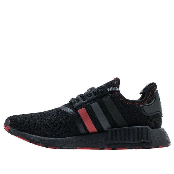 

Кроссовки nmd_r1 'red marble' Adidas, черный
