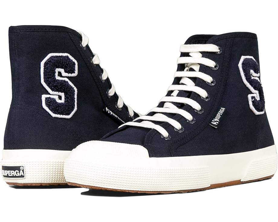 

Кроссовки Superga 2295 Cotton Terry Patch, цвет Navy/White Avorio/Full Avorio