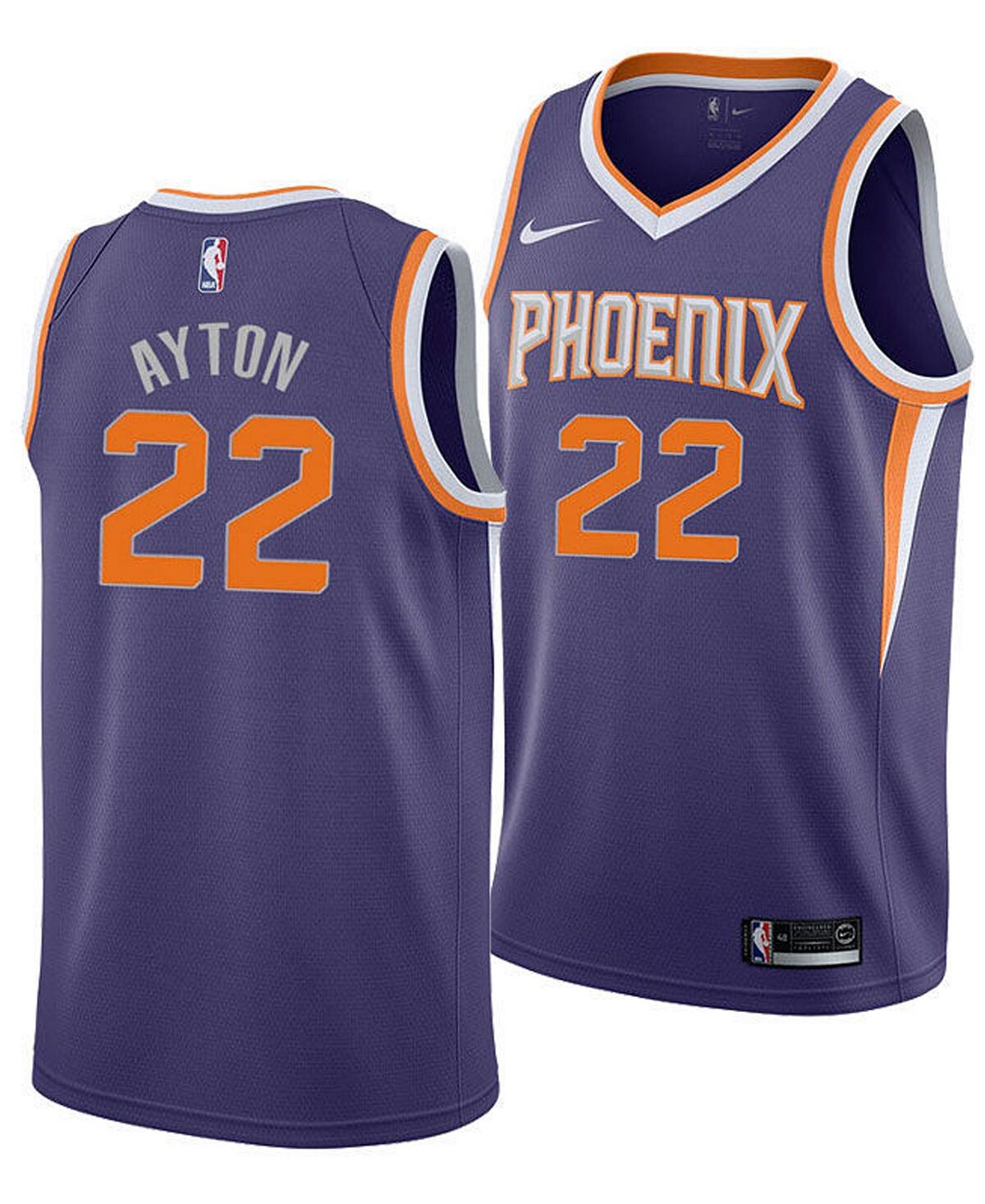 

Джерси Деандре Эйтона Финикс Санз Icon Swingman, Big Boys (8-20) Nike