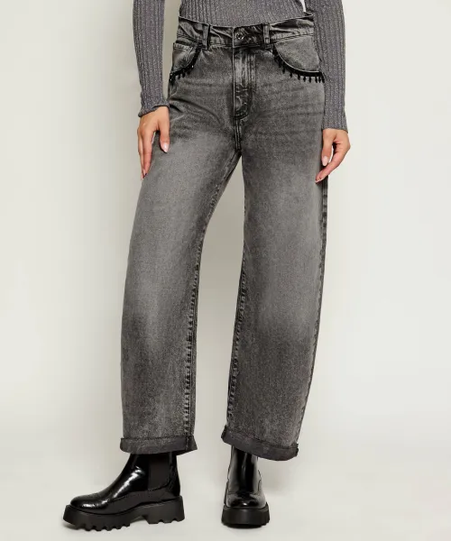 

Джинсы Tapered fit Liu Jo, серый