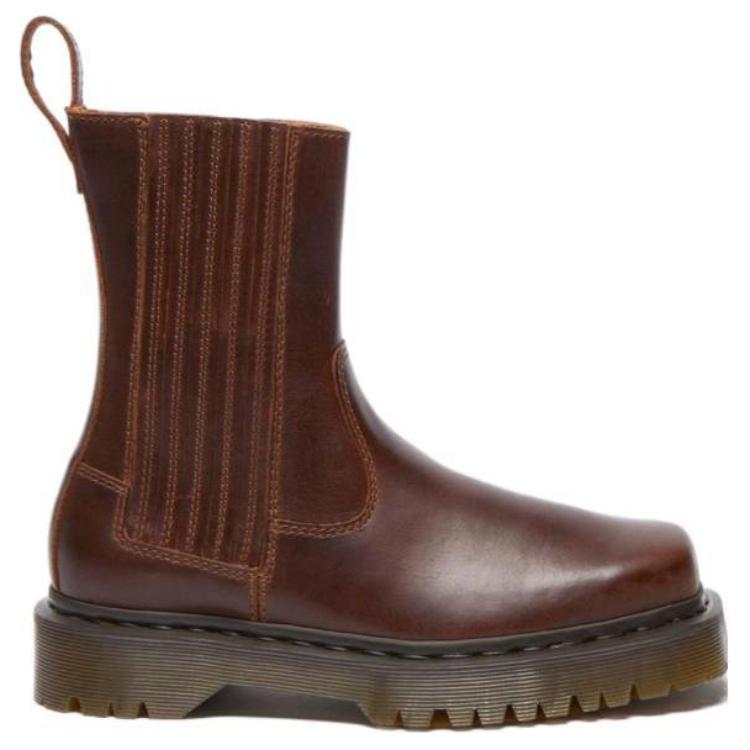 Доктор Мартенс Amaayah Челси Ботинки Женские Dr.Martens, Батерскотч/Орлеанс — фото 3