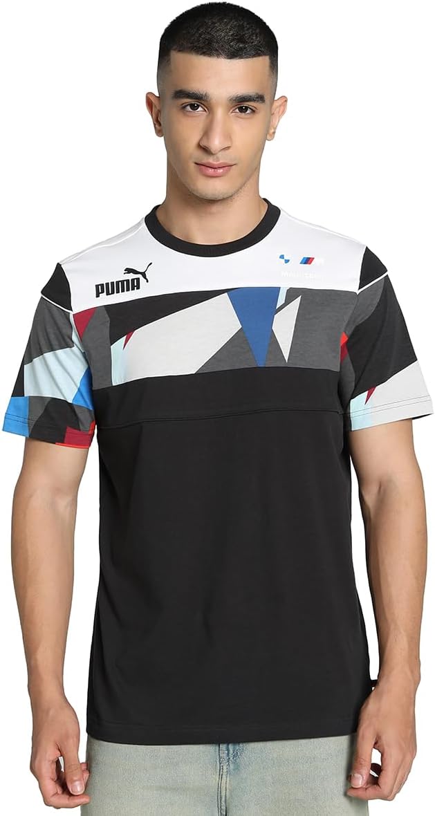 

Мужская повседневная футболка Puma BMW MMS SDS 627373, черный