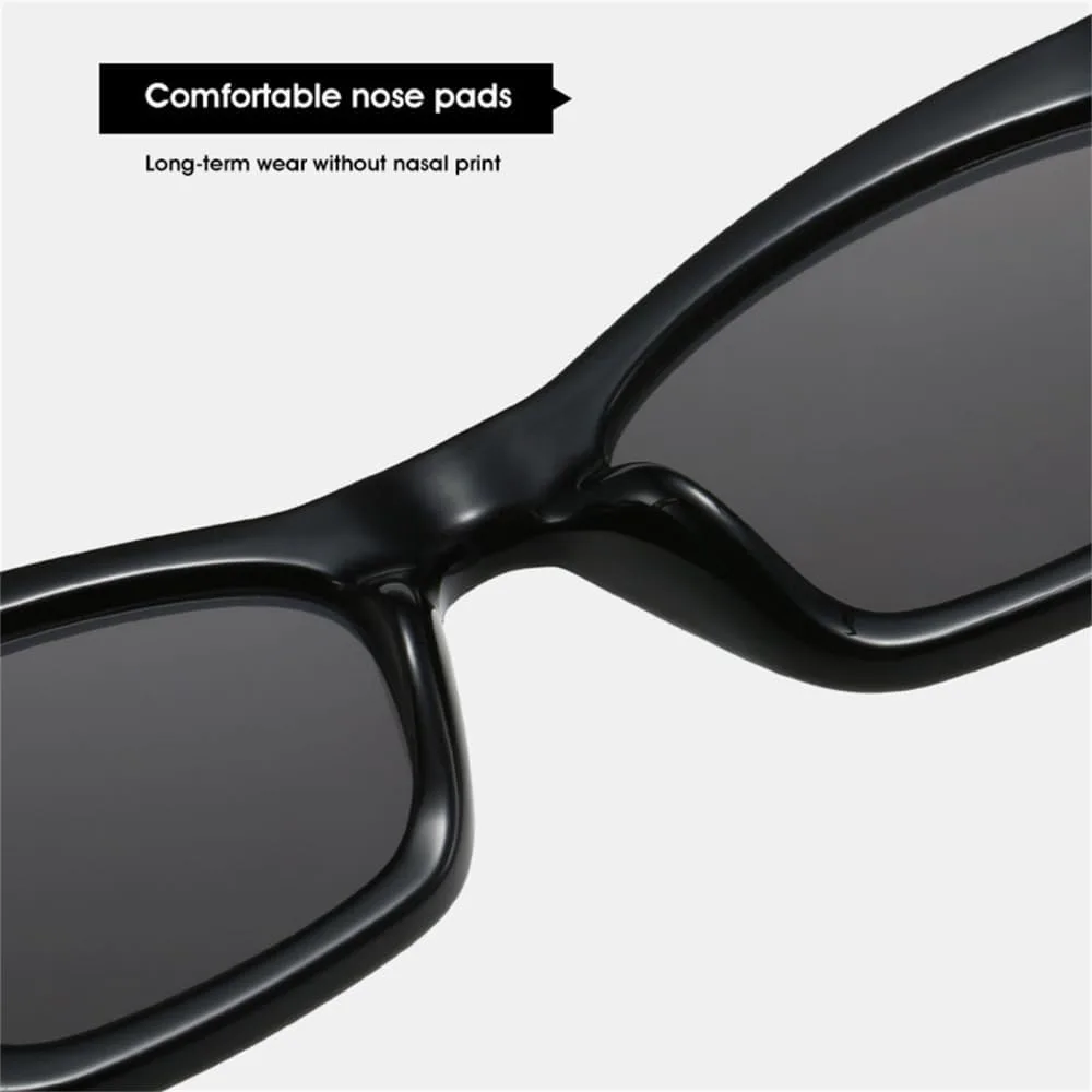 

Женские солнцезащитные очки с градиентной оправой в стиле ретро, ​​неровной формой и широким краем, для активного отдыха, защита от УФ-излучения UV400 LANGSER, 2